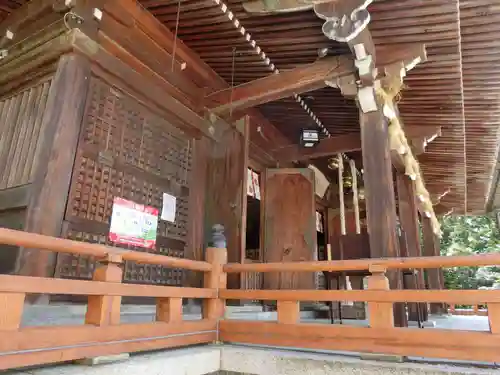 石見国一宮　物部神社の本殿