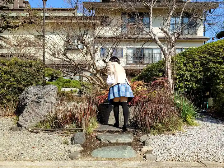 雲雷寺の手水舎