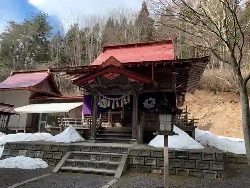 九戸神社の本殿