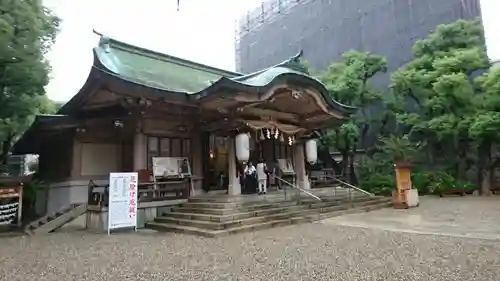 坐摩神社の本殿