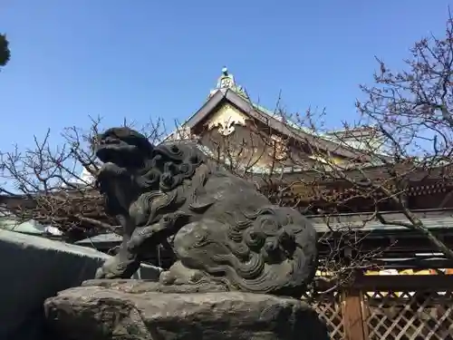 湯島天満宮の狛犬