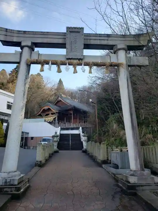 出雲大社福井分院の鳥居