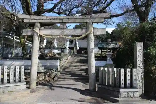 積川神社の鳥居