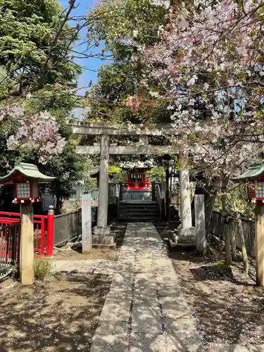 七渡神社（七渡弁天社）の鳥居