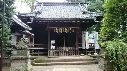 経堂天祖神社の本殿・本堂
