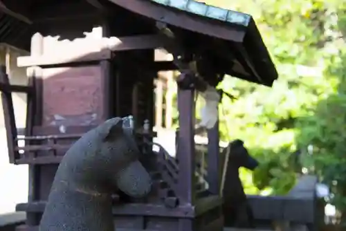 櫻田神社の狛犬