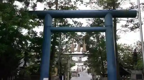 小名浜諏訪神社の鳥居