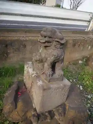 福森稲荷神社の狛犬