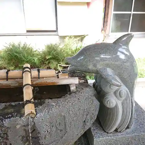 諏訪神社の手水