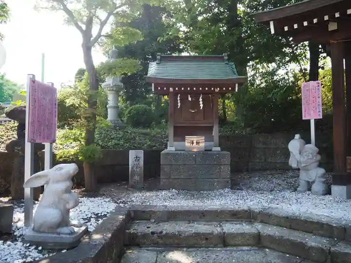 赤羽八幡神社の本殿・本堂
