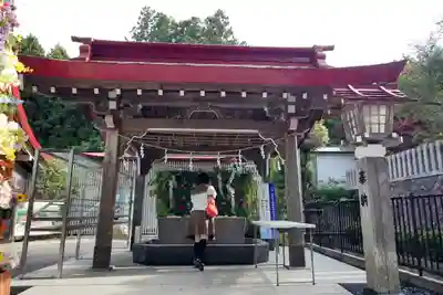 金蛇水神社の手水舎