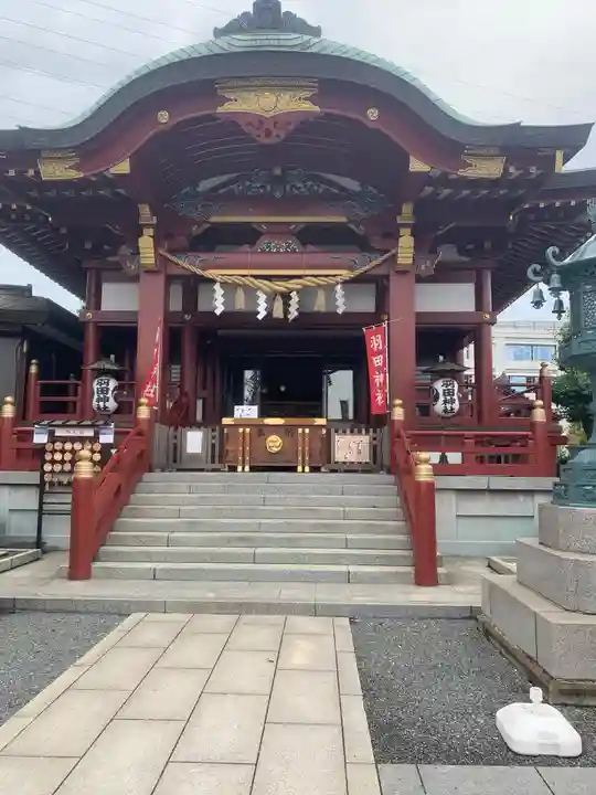 羽田神社の本殿・本堂