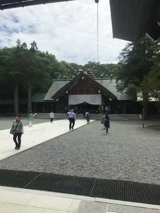 北海道神宮の本殿・本堂
