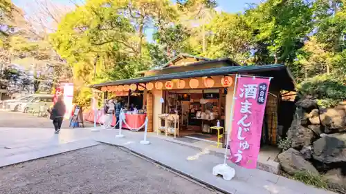 検見川神社の食事