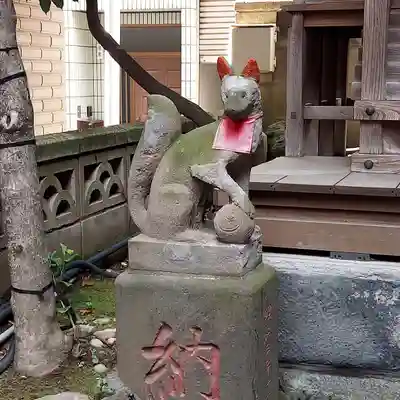 櫻稲荷神社の狛犬