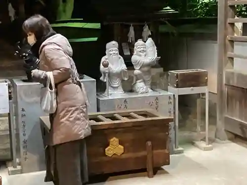 三津厳島神社の初詣