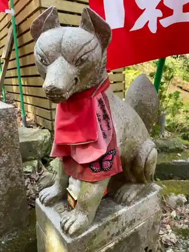 佐助稲荷神社の狛犬