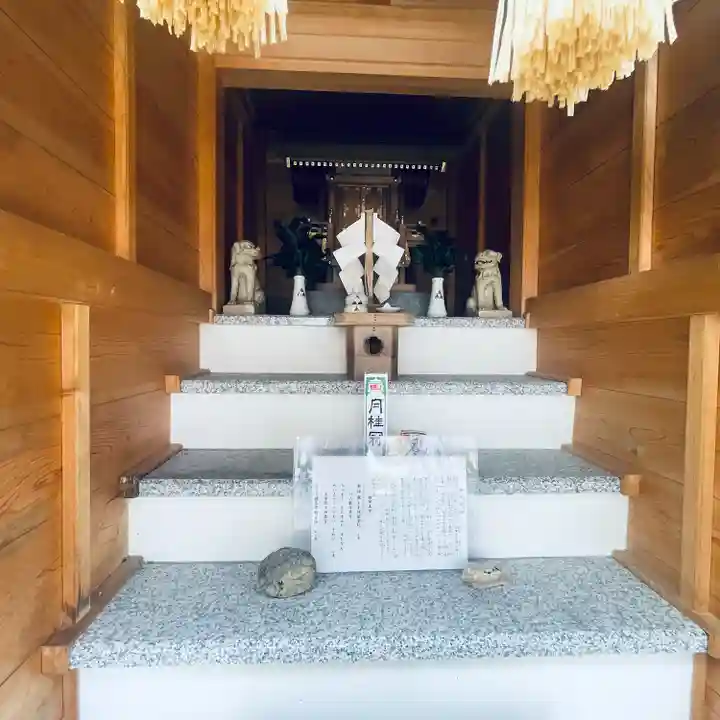 髙帝龍王龍神社(白山宮末社)の本殿・本堂