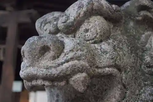 鳥飼八幡宮の狛犬