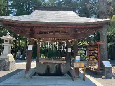 甲斐國一宮 浅間神社の手水舎