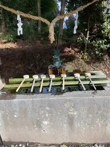 那須神社の手水舎