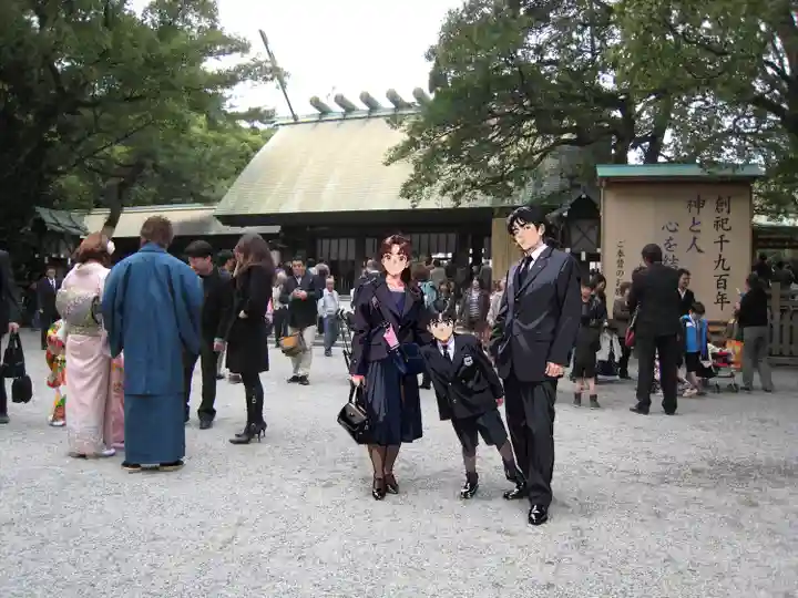 熱田神宮の七五三参