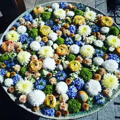 行田八幡神社の手水舎