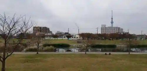 天祖神社の周辺