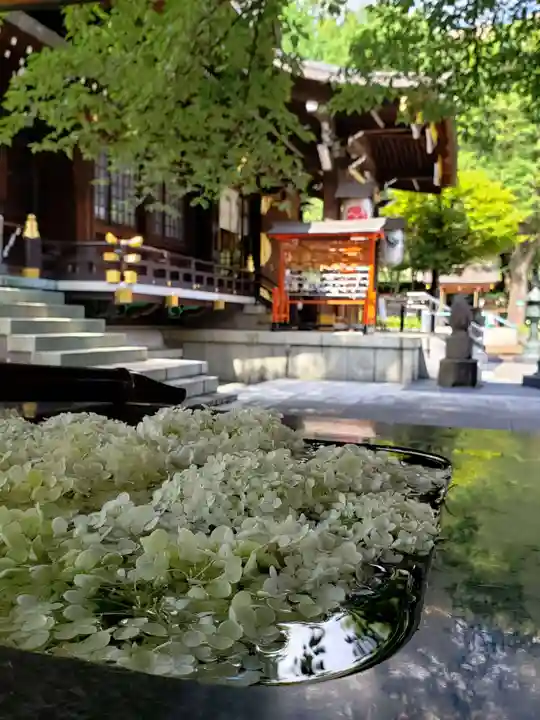 熊野神社の手水舎
