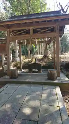 鷲神社の手水舎