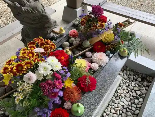 滑川神社 - 仕事と子どもの守り神の手水