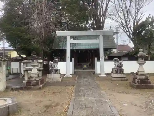 六軒神社の鳥居