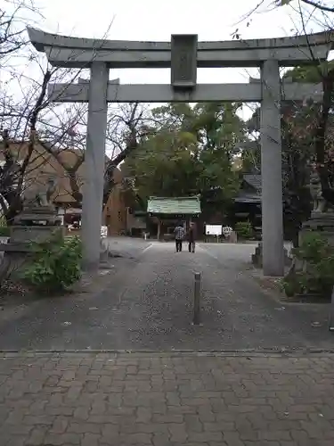 若宮八幡社の鳥居