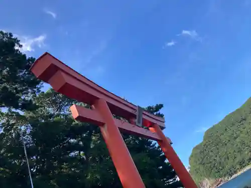 諸口神社の鳥居