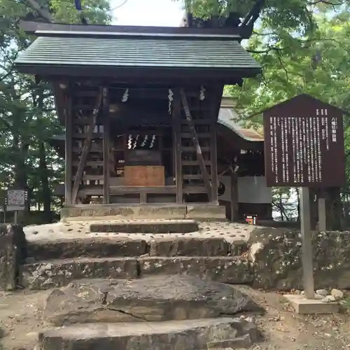 川中島古戦場八幡社の本殿