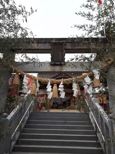 武蔵第六天神社の鳥居