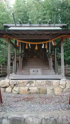 初生衣神社の本殿・本堂