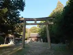 村積神社下宮の鳥居