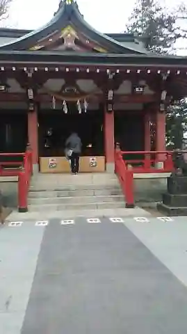 越谷香取神社の本殿