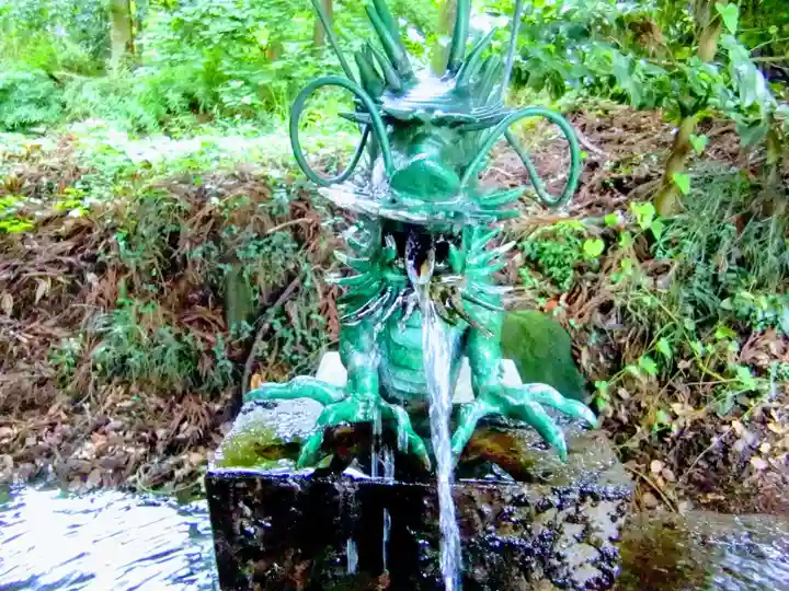 那須神社の手水舎