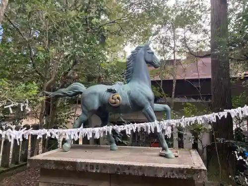 大里八幡神社の狛犬