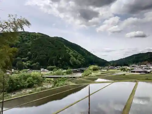 田瀬神社の景色