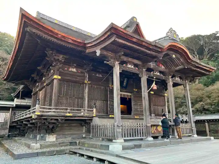 高良大社の本殿・本堂