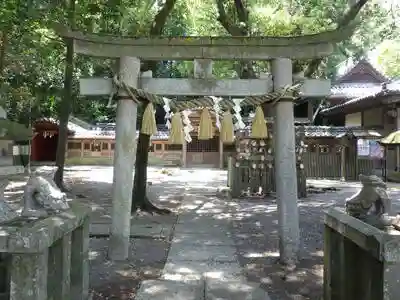 小竹八幡神社の鳥居