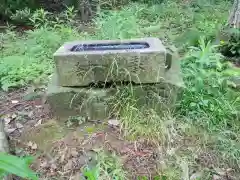 神社(名称不明)の手水