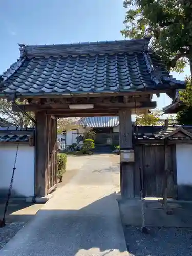 秋月寺の山門・神門