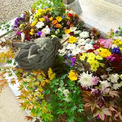 滑川神社 - 仕事と子どもの守り神の手水舎