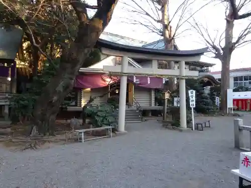 前鳥神社の末社・摂社