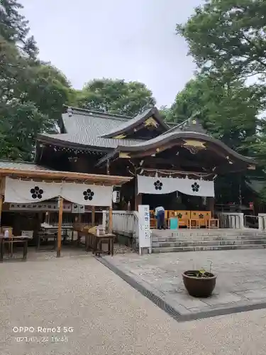 布多天神社の本殿