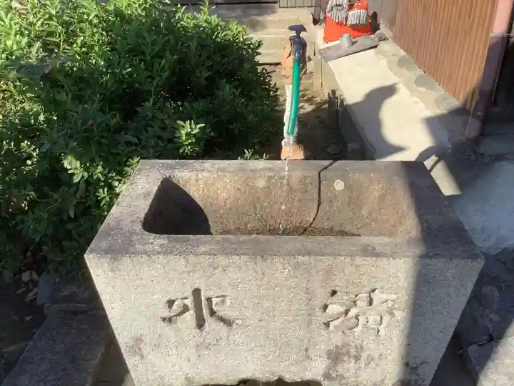 八幡社(石橋)の手水舎